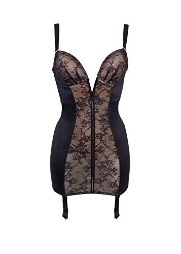 Gossard Damen Unterkleid Retrolution Slip, Schwarz, 80F (Herstellergröße: 36E) von Gossard