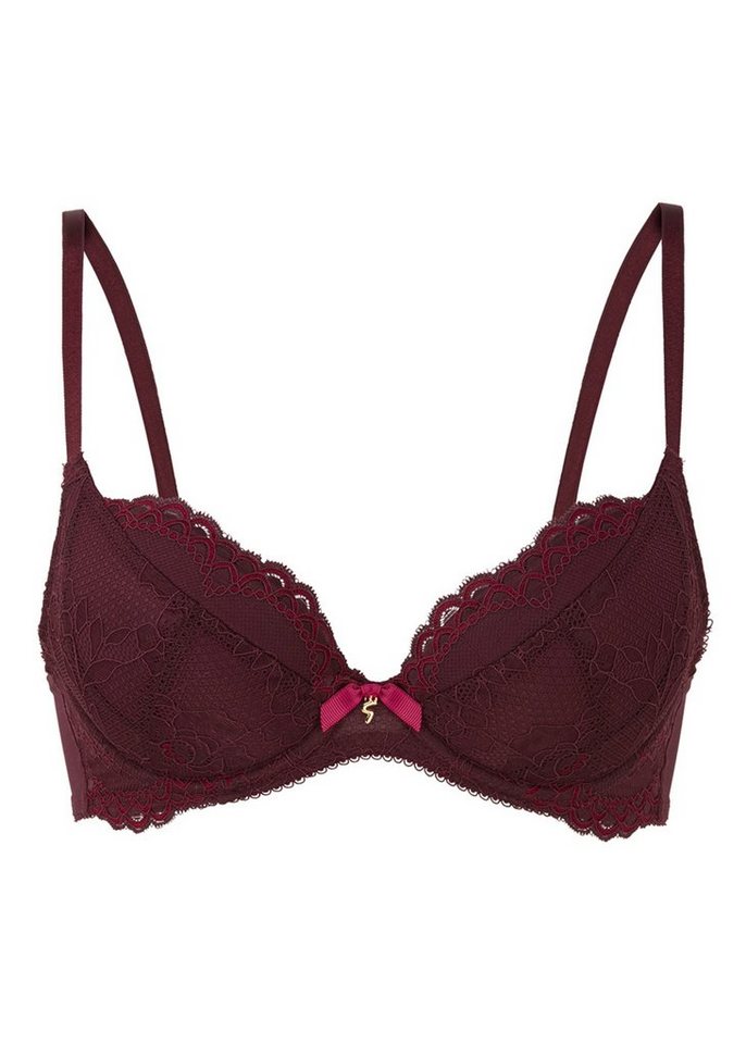 Gossard Dekolleté-BH Lace Push-Up BH Feige 65 H (Push-Up, Spitze/Netz) von Gossard