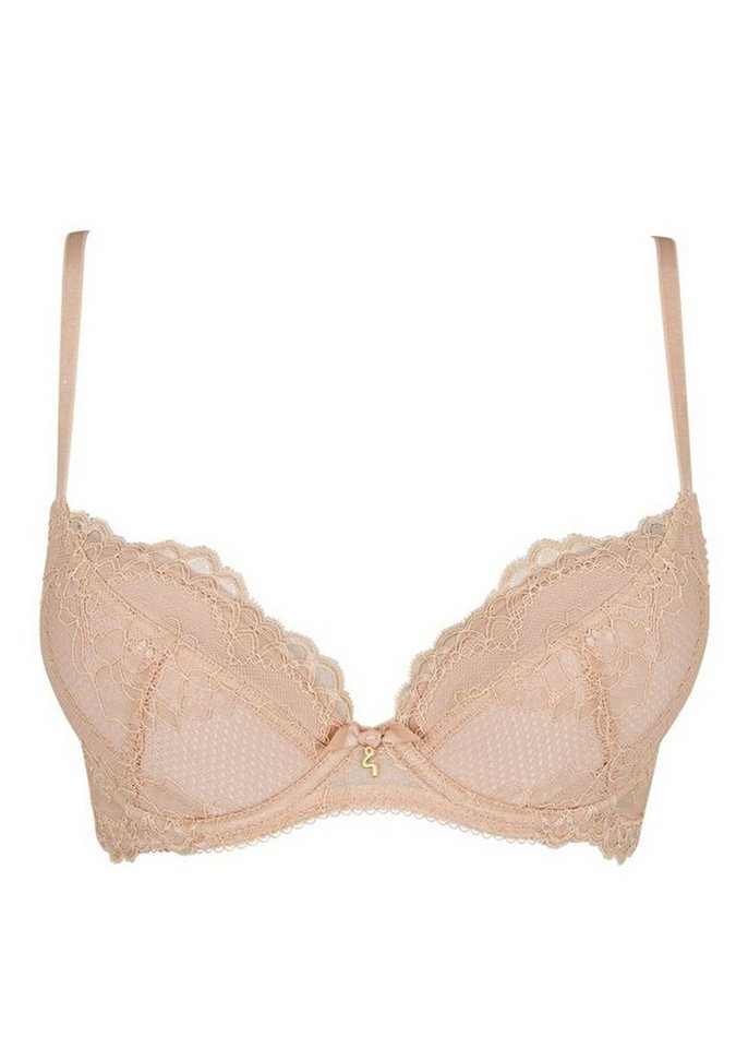 Gossard Dekolleté-BH Lace Push-Up BH Natur 75 B (Push-Up, 1-tlg., Spitze/Netz) von Gossard