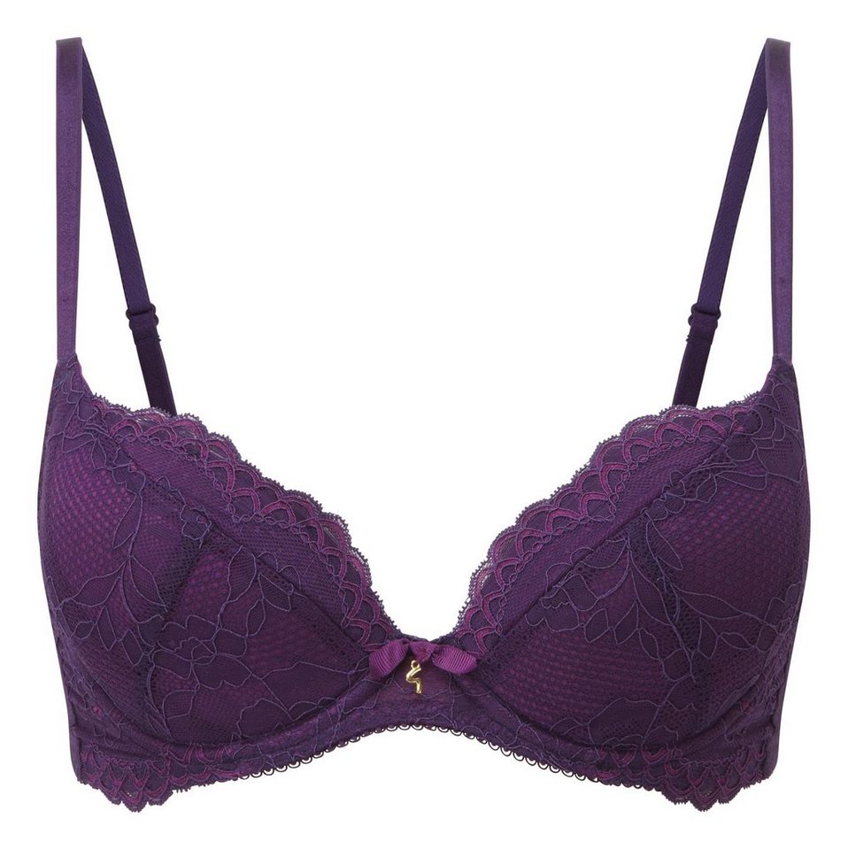 Gossard Dekolleté-BH Lace Push-Up BH Purple 65 E (Push-Up, Spitze/Netz) von Gossard