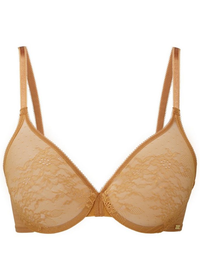 Gossard Gemoldeter BH Glossies Lace Moulded BH Spiced Honey (gemouldeter BH, 1-tlg., 60, 65, 70, 75, 80, 85, 90, 95, 100) von Gossard