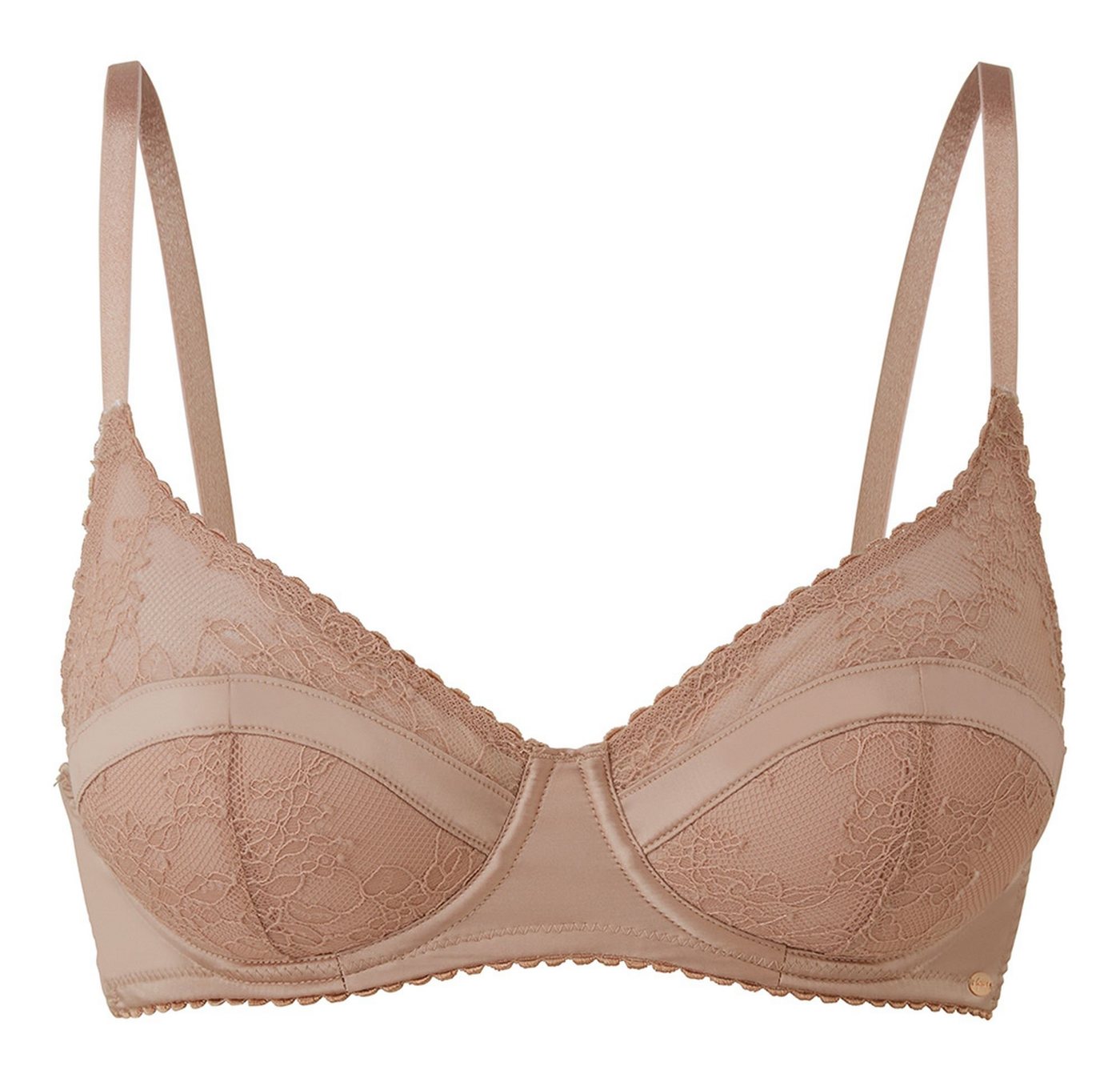 Gossard Halbschalen-BH VIP Chicago Halber Schalen BH Woodrose 65 D (Halbschalen BH, 1-tlg., Teilspitze) von Gossard