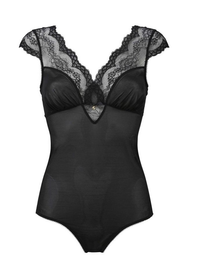 Gossard Kurzarmbody Lace Body Black S (Shapebody, 1-tlg) von Gossard