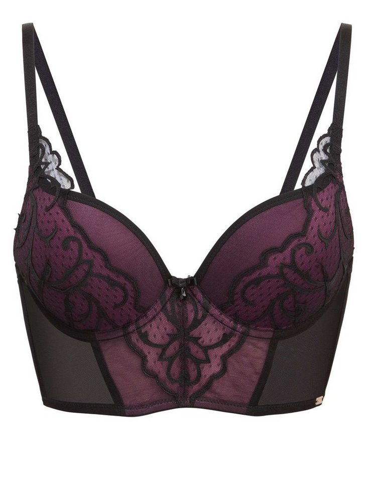 Gossard Longline-BH VIP Indulgence Push-Up BH Black 75 E (Longline BH, 1-tlg) von Gossard