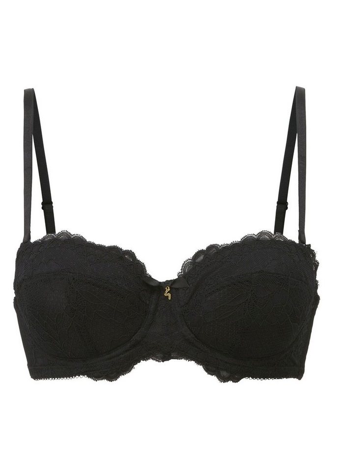 Gossard Multiway-BH Lace Trägerloser Push-Up BH Black 85 I (Bandeau BH, 1-tlg., Spitze/Netz) von Gossard