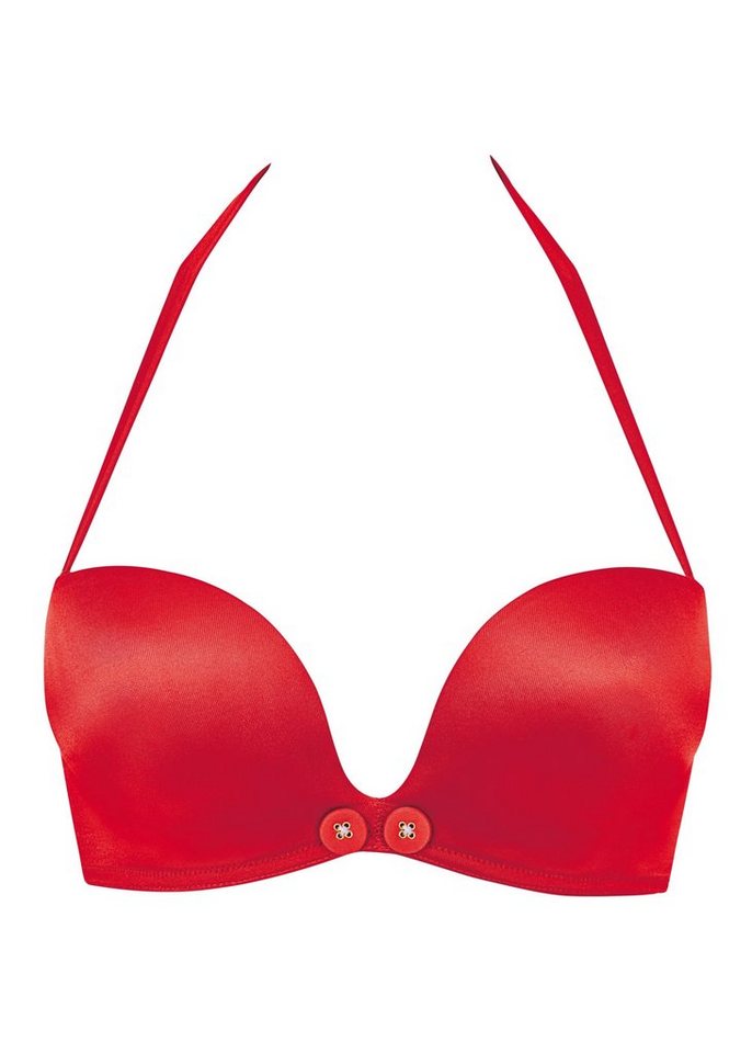 Gossard Push-Up-Bikini-Top Egoboost Push-Up BH Sunset Red (Push-Up, 1-St., glatt) von Gossard