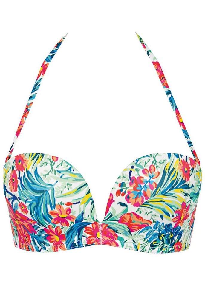 Gossard Push-Up-Bikini-Top Egoboost Push-Up BH Tropic (Push-Up, 1-St., glatt) von Gossard