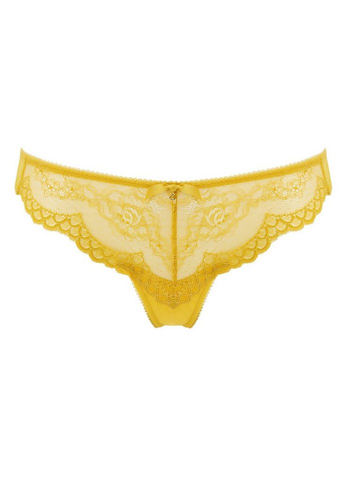 Gossard Slip Lace Slip Spicy Mustard XS (Slip, 1-St., Spitze/Netz) von Gossard