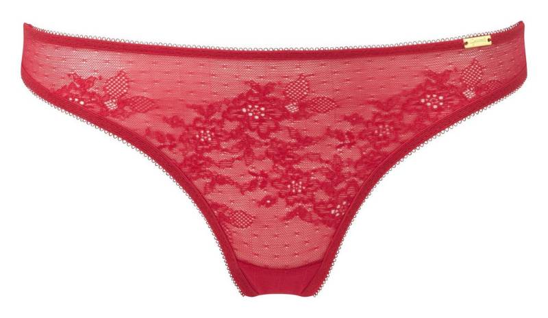 Gossard String Glossies Lace String Lipstick Red (String, 1-St., glatte Spitze) von Gossard