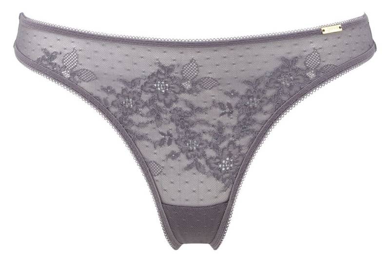 Gossard String Glossies Lace String Platin (String, 1-St., glatte Spitze) von Gossard