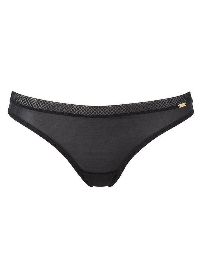 Gossard String Glossies String Black XS (String, 11-St., glatt) von Gossard