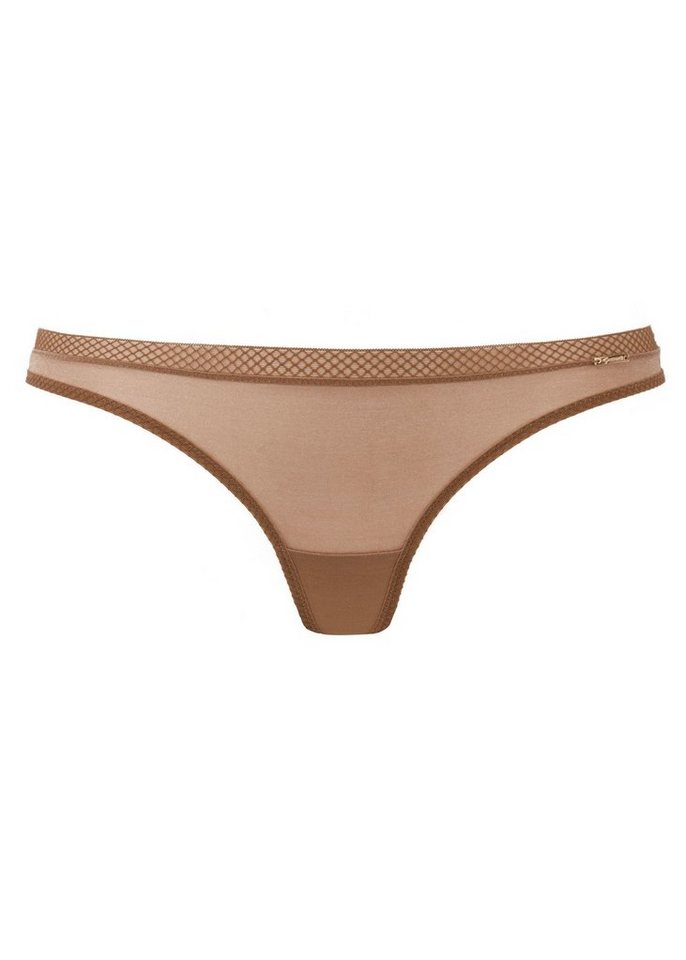 Gossard String Glossies String Bronze XL (String, 11-St., glatt) von Gossard