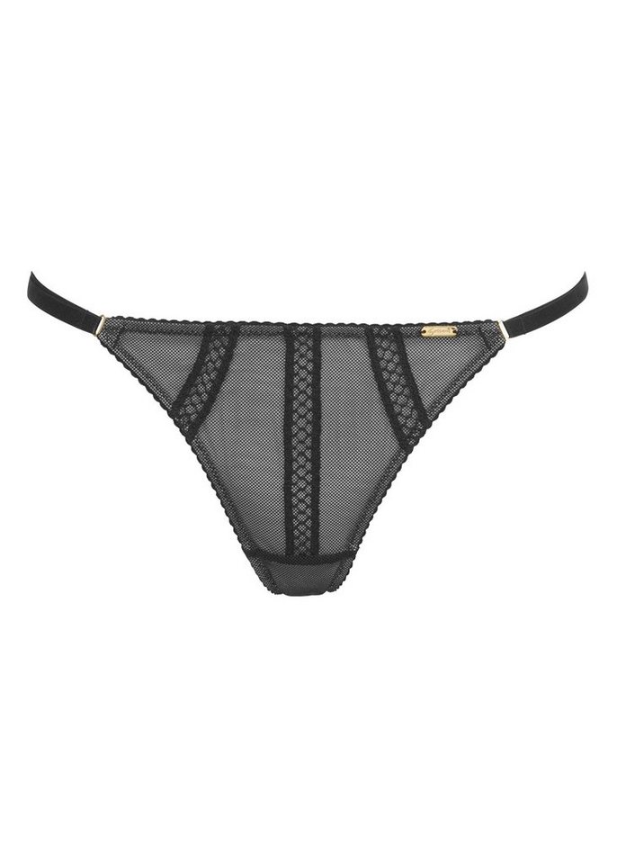 Gossard String Shadow Mesh String Black/Grey (String, 1-St., Netz) von Gossard