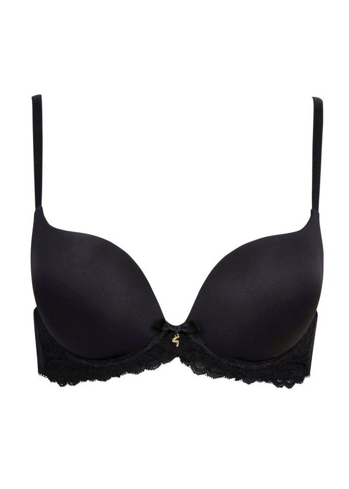 Gossard T-Shirt-BH Lace T-Shirt Push-Up BH Black 80 E (T-Shirt BH, 1-tlg., Spitze/Netz) von Gossard