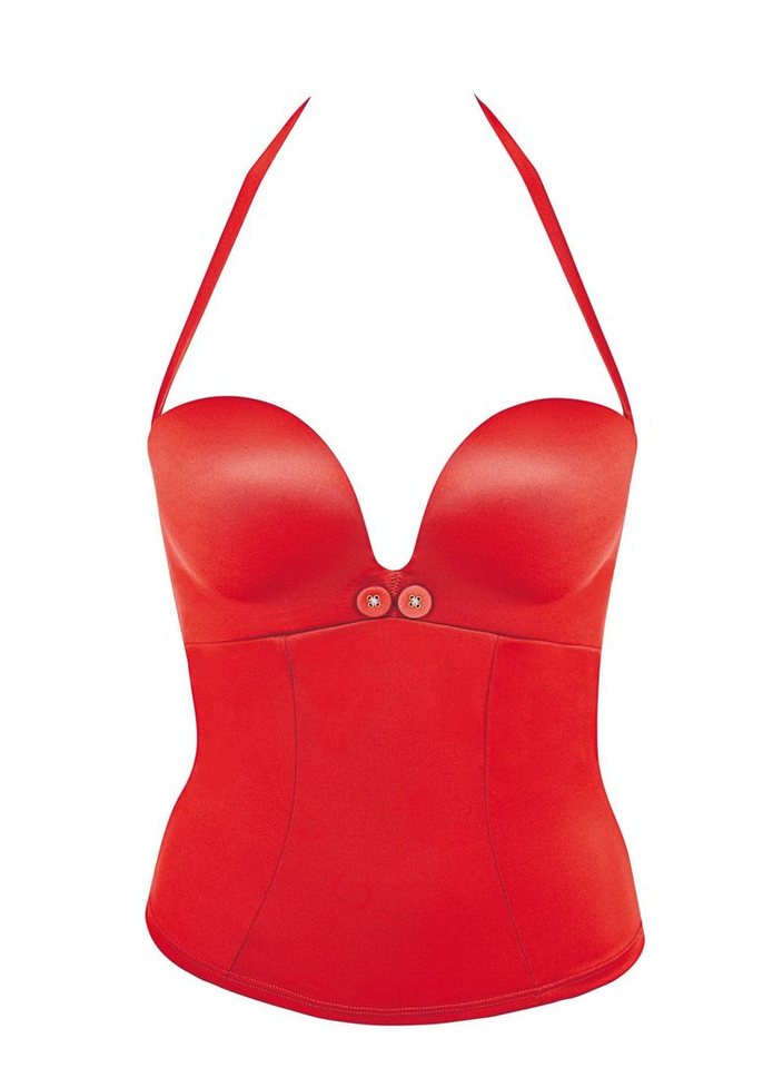 Gossard Tankini-Top Egoboost Push-Up Tankini Sunset Red (Push-Up, 1-St., 1) von Gossard