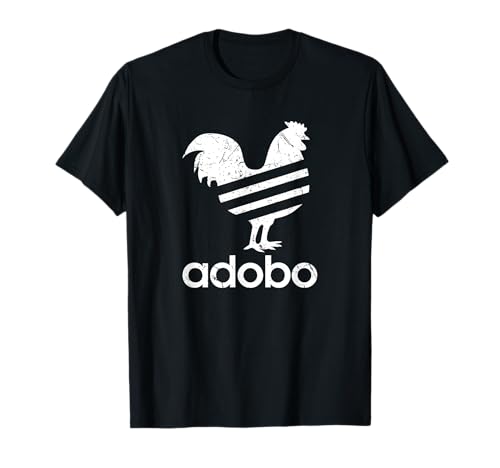 Adobo T-Shirt – Grafik im Used-Look T-Shirt Adobo T-Shirt – Grafik im Used-Look T-Shirt von Got Adobo Shirt