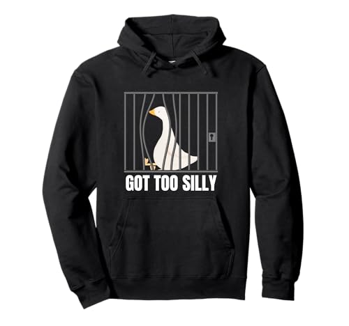 Got Too Silly Funny Goose Pun Humor Men Women Pullover Hoodie Got Too Silly Funny Goose Pun Humor Men Women Pullover Hoodie von Got Too Silly Funny Goose Meme Apparel