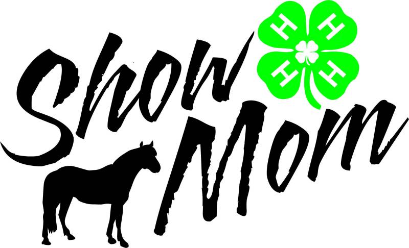 4-H Show Mom Pferdet-Shirt von GotGear4U