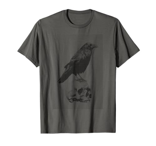 Grunge Crow Goth Ästhetischer Rabe Okkulter Vogel Emo Girl T-Shirt von Goth and Emo Aesthetic Designs