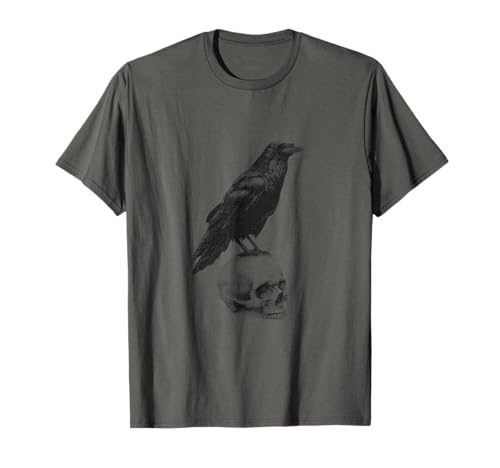 Grunge Crow Goth Ästhetischer Rabe Okkulter Vogel Emo Girl T-Shirt von Goth and Emo Aesthetic Designs