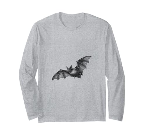 Grunge Fledermaus Gothic Ästhetische Fledermäuse Okkultes Emo-Mädchen Halloween Langarmshirt von Goth and Emo Aesthetic Designs