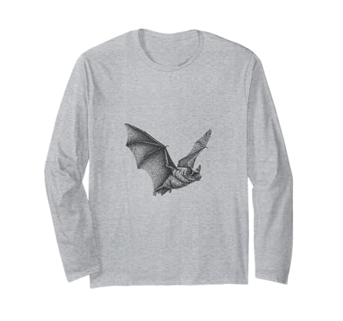 Grunge Fledermaus Gothic Ästhetische Fledermäuse Okkultes Emo-Mädchen Halloween Langarmshirt von Goth and Emo Aesthetic Designs