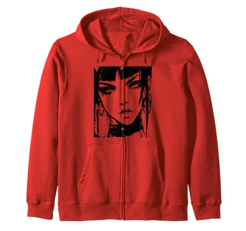 Gothic Anime Manga Japan Goth Girl Gruseliges Mädchen Kawaii Kapuzenjacke Gothic Anime Manga Japan Goth Girl Gruseliges Mädchen Kawaii Kapuzenjacke von Goth and Emo Designs for Anime Lovers