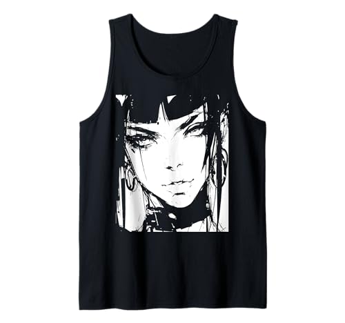 Gothic Anime Manga Japan Goth Girl Gruseliges Mädchen Kawaii Tank Top Gothic Anime Manga Japan Goth Girl Gruseliges Mädchen Kawaii Tank Top von Goth and Emo Designs for Anime Lovers