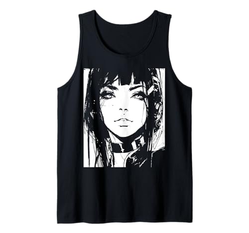 Gothic Anime Manga Japan Goth Girl Gruseliges Mädchen Kawaii Tank Top Gothic Anime Manga Japan Goth Girl Gruseliges Mädchen Kawaii Tank Top von Goth and Emo Designs for Anime Lovers