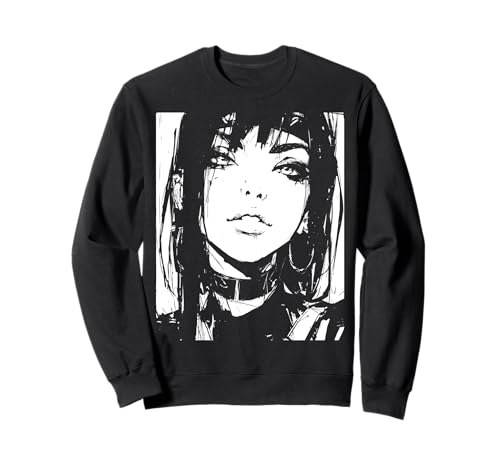 Gothic Anime Manga Japan Goth Girl Japanisch Sweatshirt Gothic Anime Manga Japan Goth Girl Japanisch Sweatshirt von Goth and Emo Designs for Anime Lovers