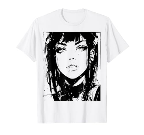 Gothic Anime Manga Japan Goth Girl Japanisch T-Shirt Gothic Anime Manga Japan Goth Girl Japanisch T-Shirt von Goth and Emo Designs for Anime Lovers