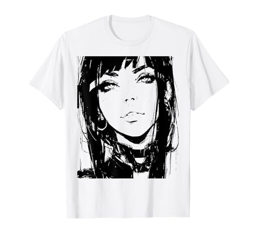 Gothic Anime Manga Japan Goth Girl Japanisch T-Shirt Gothic Anime Manga Japan Goth Girl Japanisch T-Shirt von Goth and Emo Designs for Anime Lovers