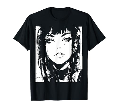 Gothic Anime Manga Japan Goth Girl Japanisch T-Shirt Gothic Anime Manga Japan Goth Girl Japanisch T-Shirt von Goth and Emo Designs for Anime Lovers