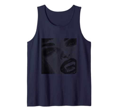 Vampir Gothic Anime Kawaii Goth Girl Alt Aesthetic Tank Top von Goth and Emo Designs for Anime Lovers