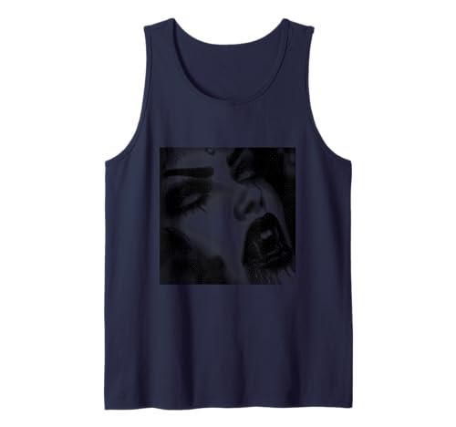 Vampir Gothic Anime Kawaii Goth Girl Alt Aesthetic Tank Top von Goth and Emo Designs for Anime Lovers