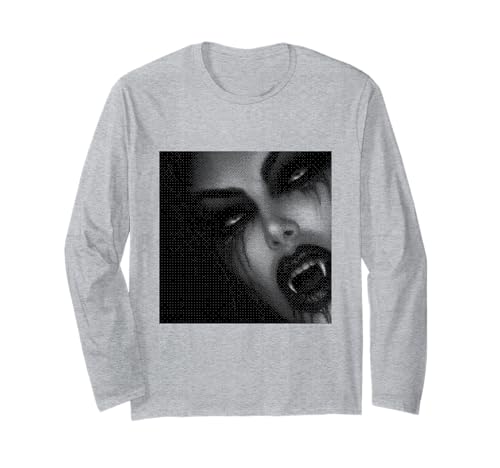 Vampir Gothic Anime Manga Japan Kawaii Goth Girl Alt Langarmshirt von Goth and Emo Designs for Anime Lovers