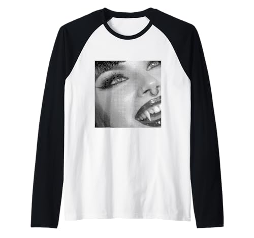 Vampir Gothic Anime Manga Japan Kawaii Goth Girl Alt Raglan von Goth and Emo Designs for Anime Lovers