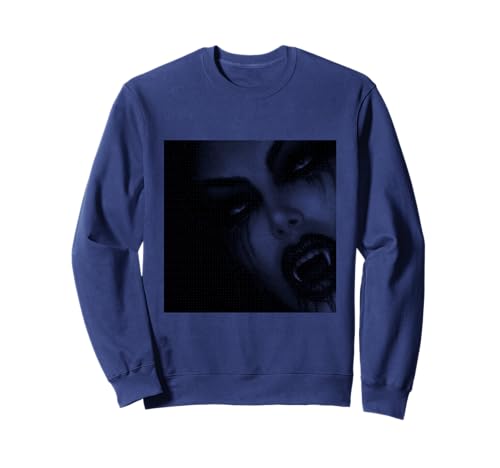 Vampir Gothic Anime Manga Japan Kawaii Goth Girl Alt Sweatshirt von Goth and Emo Designs for Anime Lovers