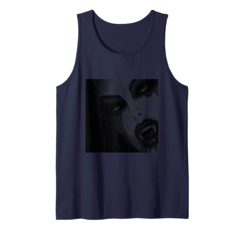Vampir Gothic Anime Manga Japan Kawaii Goth Girl Alt Tank Top von Goth and Emo Designs for Anime Lovers