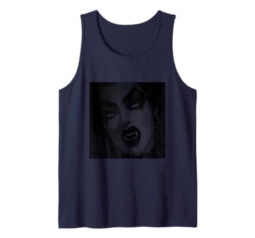 Vampir Gothic Anime Manga Japan Kawaii Goth Girl Alt Tank Top von Goth and Emo Designs for Anime Lovers