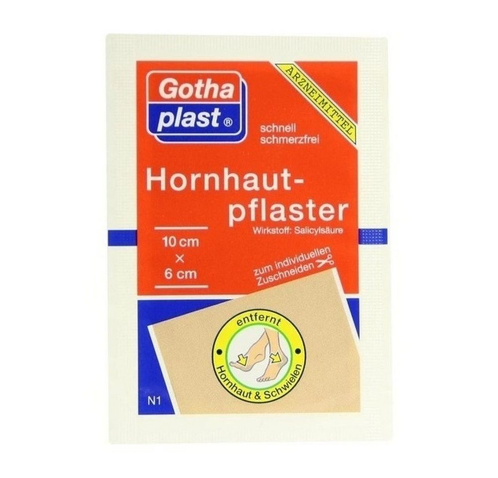 Gothaplast GmbH Pflaster GOTHAPLAST Hornhautpflaster 6x10 cm, 1 St von Gothaplast GmbH
