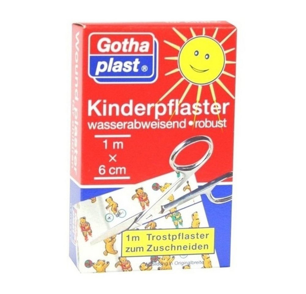 Gothaplast GmbH Wundpflaster GOTHAPLAST Kinderpflaster 6 cmx1 m, 1 St (1 St) von Gothaplast GmbH