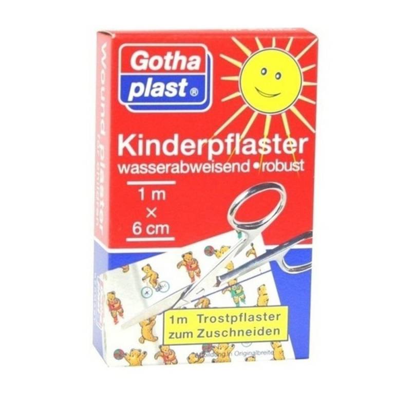 Gothaplast GmbH Wundpflaster GOTHAPLAST Kinderpflaster 6 cmx1 m, 1 St (1 St) von Gothaplast GmbH