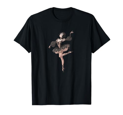 Dunkles Ballerina-Kostüm im Gothic-Stil für Erwachsene und Kinder T-Shirt Dunkles Ballerina-Kostüm im Gothic-Stil für Erwachsene und Kinder T-Shirt von Gothic Ballerina Outfit