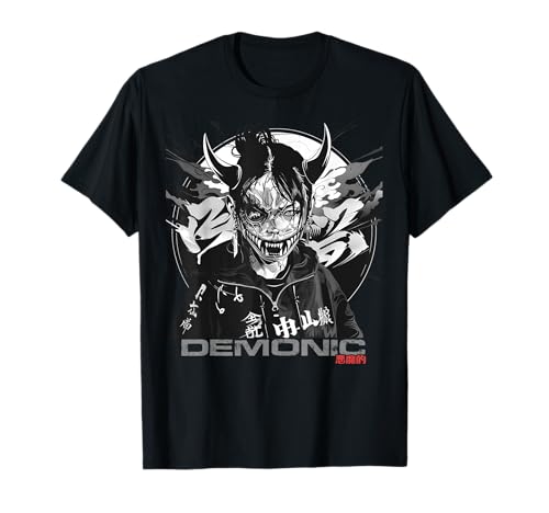 Dark Manga Demon Girl Gothic Horror Art Dystopian Design T-Shirt Dark Manga Demon Girl Gothic Horror Art Dystopian Design T-Shirt von Gothic Manga Horror Art