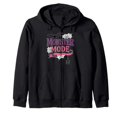 Momster Mode Gruseliges Halloween-Kostüm Mama Kapuzenjacke Momster Mode Gruseliges Halloween-Kostüm Mama Kapuzenjacke von Gothic Mom Aesthetic Trick or Treat Halloween