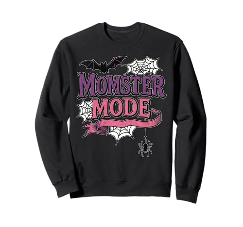 Momster Mode Gruseliges Halloween-Kostüm Mama Sweatshirt Momster Mode Gruseliges Halloween-Kostüm Mama Sweatshirt von Gothic Mom Aesthetic Trick or Treat Halloween