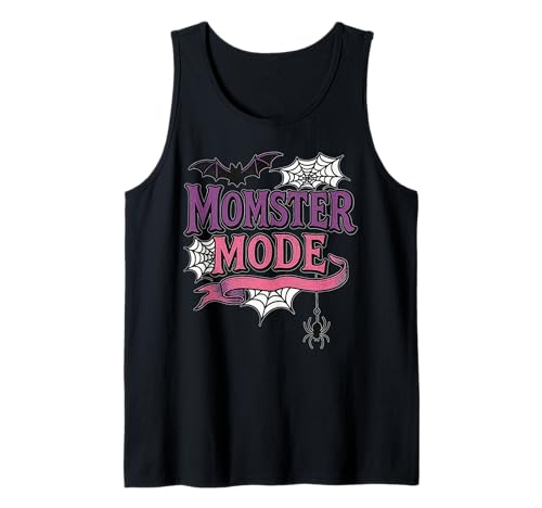 Momster Mode Gruseliges Halloween-Kostüm Mama Tank Top von Gothic Mom Aesthetic Trick or Treat Halloween