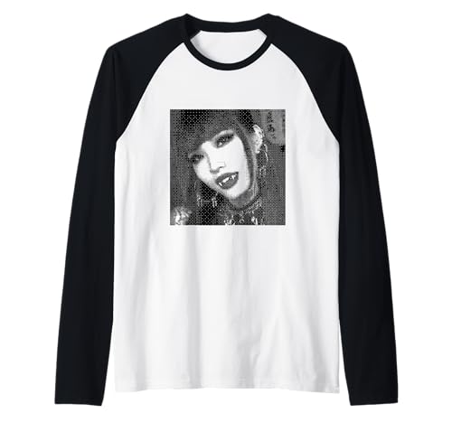 Gothic Vampir Girl Cute Emo Goth Aesthetic Raglan Gothic Vampir Girl Cute Emo Goth Aesthetic Raglan von Gothic Vampire Girl for Goth Girls and Goth Mommy