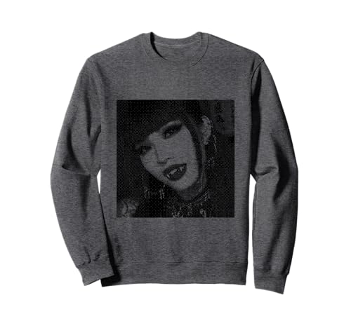 Gothic Vampir Girl Cute Emo Goth Aesthetic Sweatshirt Gothic Vampir Girl Cute Emo Goth Aesthetic Sweatshirt von Gothic Vampire Girl for Goth Girls and Goth Mommy